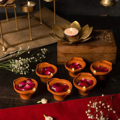 LED Light Water Sensor Diya | 🔥Free Water Sensing Shivling🔥